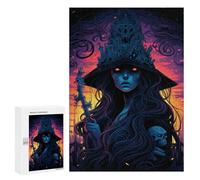 300 PCS Jigsaw Puzzles for Teenagerss Dark Queen's Crown Jigsaw Puzzle Toy Wall Decor Difficult Hard Unique Birthday And Xmas Gifts 300 PCS