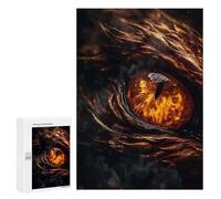 300 PCS Jigsaw Puzzles for Teenagerss Earth Dragons Amber Eye Puzzles for Adults Brain Teaser Game Analysis And Logic Christmas Birthday Gifts 300 PCS