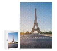 300 PCS Jigsaw Puzzles for Teenagerss Eiffel Tower Sunrise Puzzles for Adults Brain Teaser Game Analysis And Logic Christmas Birthday Gifts 300 PCS
