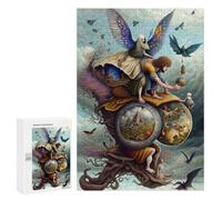 300 PCS Jigsaw Puzzles for Teenagerss Fantasy Flight A Whimsical Journey Through Imagination Jigsaws for Adults Relax Games Wall Decoration Help The Brain Exercise 300 PCS