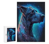 300 PCS Jigsaw Puzzles for Teenagerss Great Dane Dog Adult Jigsaw Puzzle Family Games Improve Memory Help The Brain Exercise 300 PCS