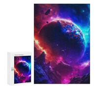 300 PCS Jigsaw Puzzles for Teenagerss Jigsaw Cosmic Planetcape Adult Jigsaw Puzzle Hands-on Game Hand Speed Race for Birthday, Chrismas 300 PCS