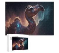 300 PCS Jigsaw Puzzles for Teenagerss Jigsaw Galactic Camel Cosmic Artistry Puzzle for Adults Relax Games Improve Memory for Birthday, Chrismas 300 PCS