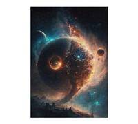 300 PCS Jigsaw Puzzles for Teenagerss Jigsaw Galactic Convergence Jigsaw Fun Games Wall Decoration Unique Birthday And Gifts 300 PCS