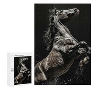 300 PCS Jigsaw Puzzles for Teenagerss Jigsaw Horse Rearing Puzzles for Adults Brain Teaser Game But Fun And Humorous Help The Brain Exercise 300 PCS