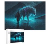 300 PCS Jigsaw Puzzles for Teenagerss Jigsaw Magical Encounter in The Mountains Jigsaw Hands-on Game Improve Memory for Birthday, Chrismas 300 PCS