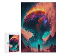 300 PCS Jigsaw Puzzles for Teenagerss Jigsaw Mars The Red Planet -2 Jigsaw Hands-on Game Improve Memory for Birthday, Chrismas 300 PCS