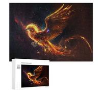 300 PCS Jigsaw Puzzles for Teenagerss Jigsaw Phoenix Rise Celestial Flame Artwork Puzzle for Adults Relax Games Improve Memory for Birthday, Chrismas 300 PCS