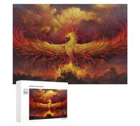300 PCS Jigsaw Puzzles for Teenagerss Jigsaw Phoenix Rising Mythical Artwork -2 Jigsaw Hands-on Game Improve Memory for Birthday, Chrismas 300 PCS
