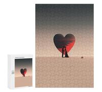 300 PCS Jigsaw Puzzles for Teenagerss Jigsaw Romantic Valentines Day 4 Jigsaws for Adults Family Games For Family Fun Deal As Gifts for The Whole Family 300 PCS