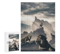 300 PCS Jigsaw Puzzles for Teenagerss Pride Rock Jigsaw for Adults Hands-on Game Difficult Hard Unique Birthday And Gifts 300 PCS