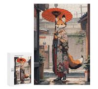 300 PCS Jigsaw Puzzles for Teenagerss Red Panda Maiko Jigsaw for Adults Hands-on Game Difficult Hard Unique Birthday And Gifts 300 PCS
