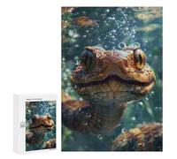 300 PCS Jigsaw Puzzles for Teenagerss Snake Sea Puzzle for Adults Relaxing Games Improve Memory Fun Activities at Home 300 PCS