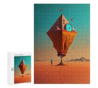 300 PCS Jigsaw Puzzles for Teenagerss Time's Journey A Surreal Landscape Jigsaws for Adults Hands-on Game Presents for Women Help The Brain Exercise 300 PCS