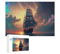 300 PCS Jigsaw Puzzles for Teenagerss Voyage Through Colorful Skies Jigsaw Puzzle Toy Wall Decor Difficult Hard Unique Birthday And Xmas Gifts 300 PCS