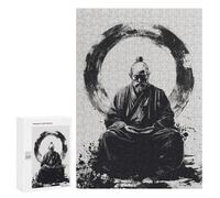 300 PCS Jigsaw Puzzles for Teenagerss Zen Master in Meditation Jigsaw for Adults Hands-on Game Difficult Hard Unique Birthday And Gifts 300 PCS