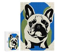 300 PCS Jigsaw Puzzles French Bulldog Jigsaw Puzzles for Teenagerss But Fun And Humorous Every Piece Is Unique - Learning Educational Toys 300 PCS