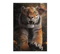 300 PCS Jigsaw Puzzles Tiger Chasing Butterfly Adult Jigsaw Puzzle Hands-on Game Hand Speed Race Unique Gifts for Birthday And Christmas 300 PCS