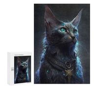 300 PCS Jigsaws Adults Puzzles Abyssinian Cat Adult Puzzles Relaxing Games Precision Cutting Unique Gifts for Birthday And Christmas 300 PCS