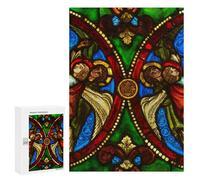 300 PCS Jigsaws Adults Puzzles Angels Swinging Censers Jigsaw for Adults Hands-on Game Precision Cutting Parent-child Interaction 300 PCS
