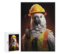 300 PCS Jigsaws Adults Puzzles Construction Cockatoo Jigsaws for Adults Toy Wall Decor Home Decoration for Is Ideal As A Gift 300 PCS
