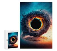 300 PCS Jigsaws Adults Puzzles Cosmic Eye Jigsaw for Adults Hands-on Game Precision Cutting Parent-child Interaction 300 PCS