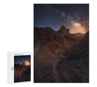300 PCS Jigsaws Adults Puzzles Desert Milky Way Jigsaw for Adults Toy Wall Decor Perfect Decoration for Is Ideal As A Gift 300 PCS