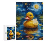300 PCS Jigsaws Adults Puzzles Duck And Starry Night Jigsaw for Adults Relax Games Birthday Present Birthday And Unique Gifts 300 PCS