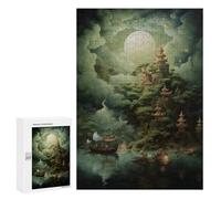 300 PCS Jigsaws Adults Puzzles Fantasy Landscape 35 Jigsaw for Adults Toy Wall Decor Perfect Decoration for Is Ideal As A Gift 300 PCS