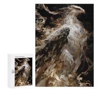 300 PCS Jigsaws Adults Puzzles Gifts Ethereal Eagle Jigsaw for Adults Relax Games Home Decoration Birthday Present, Gifts, 300 PCS