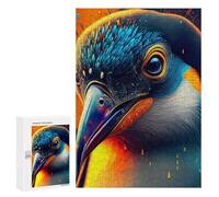 300 PCS Jigsaws Adults Puzzles Gifts Penguin Colorufl Animal Jigsaw for Adults Relax Games Home Decoration Birthday Present, Gifts, 300 PCS