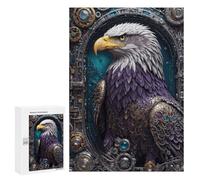 300 PCS Jigsaws Adults Puzzles Gifts Steampunk Eagle Portrait Jigsaw for Adults Relax Games Home Decoration Birthday Present, Gifts, 300 PCS