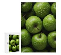 300 PCS Jigsaws Adults Puzzles Green Apple Jigsaws for Adults Relaxing Games Difficult Challenge Difficult And Challenge 300 PCS