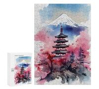 300 PCS Jigsaws Adults Puzzles Japanese Iconic Paint Jigsaw for Adults Relax Games Birthday Present Birthday And Unique Gifts 300 PCS