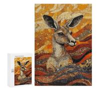 300 PCS Jigsaws Adults Puzzles Kangaroo Mosaic Art Jigsaw Puzzle Family Game Analysis And Logic Parent-child Interaction 300 PCS