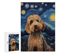300 PCS Jigsaws Adults Puzzles Labradoodle Paint Jigsaw for Adults Toy Wall Decor Perfect Decoration for Is Ideal As A Gift 300 PCS