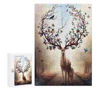 300 PCS Jigsaws Adults Puzzles Seasons Change Jigsaw for Adults Hands-on Game Precision Cutting Parent-child Interaction 300 PCS