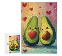 300 PCS Jigsaws Adults Puzzles True Avocado Love Adult Puzzles Relaxing Games Precision Cutting Unique Gifts for Birthday And Christmas 300 PCS