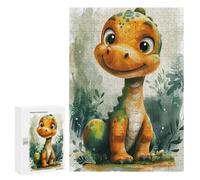 300 PCS Jigsaws for Adults Adorable Dinosaur Baby Toy Jigsaw for Teenagers Improve Memory Every Piece Is Unique - Toys Educational Games 300 PCS