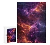 300 PCS Jigsaws for Adults Cosmic Nebula Wallpaper-2 Adult Jigsaw Puzzles Stress Reliever Difficult And Challenge Family Fun & Game Night 300 PCS