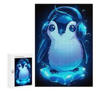 300 PCS Jigsaws for Adults Ice Cold Penguin Puzzles for Adults Toy Wall Decor Improve Memory Gifts for Friends And Family 300 PCS