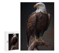 300 PCS Jigsaws for Adults Puzzle American Bald Eagle Puzzles for Adults Toy Wall Decor Enhance Memory Gifts for Friends And Family 300 PCS
