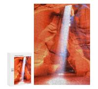 300 PCS Jigsaws for Adults Puzzle Antelope Canyon Arizona Puzzles for Adults Family Games Staycation Kill Time Challenging To Complete 300 PCS