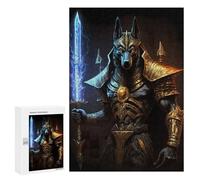 300 PCS Jigsaws for Adults Puzzle Anubis God of The Underworld Jigsaw Puzzle Hands-on Game But Fun And Humorous Birthday Present, Gifts, 300 PCS