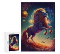 300 PCS Jigsaws for Adults Puzzle Celestial Lion Ascension Adult Jigsaw Relax Games Difficult Challenge Challenging To Complete 300 PCS