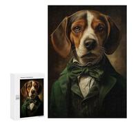 300 PCS Jigsaws for Adults Puzzle Celtic Beagle Dog Adult Jigsaw Relax Games Difficult Challenge Challenging To Complete 300 PCS