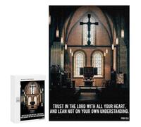 300 PCS Jigsaws for Adults Puzzle Christian Quote of Bible 6 Puzzles for Adults Hands-on Game Hand Speed Race Great Gift for Gaming 300 PCS