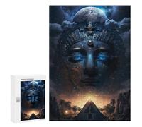 300 PCS Jigsaws for Adults Puzzle Egyptian Pyramid Night Sky Jigsaw Puzzle Hands-on Game But Fun And Humorous Birthday Present, Gifts, 300 PCS