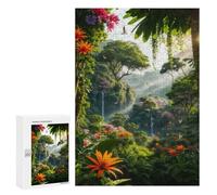 300 PCS Jigsaws for Adults Puzzle Enchanted Tropical Paradise -3 Jigsaw Puzzle Hands-on Game But Fun And Humorous Birthday Present, Gifts, 300 PCS