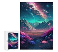 300 PCS Jigsaws for Adults Puzzle Fantasy Galaxy Landscape Puzzle for Adults Family Game Difficult Challenge Gifts for Friends And Family 300 PCS